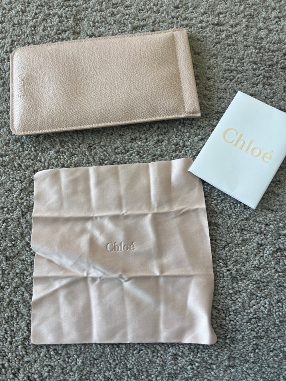 NWOT Chloe Orange Hexagon Frame Sunglasses case, cert of authenticity included - Picture 13 of 13